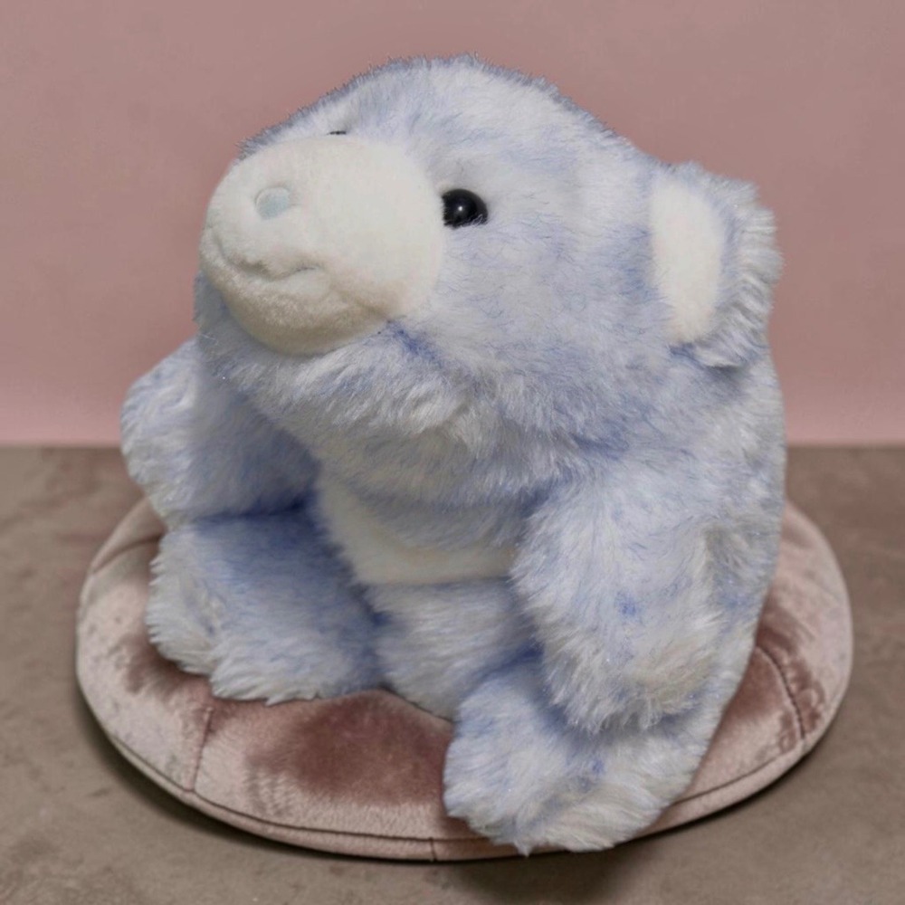 Gund Snuffles Bloo - Cotton Candy Blue Shimmer #15085 New with Tag 7" Plush